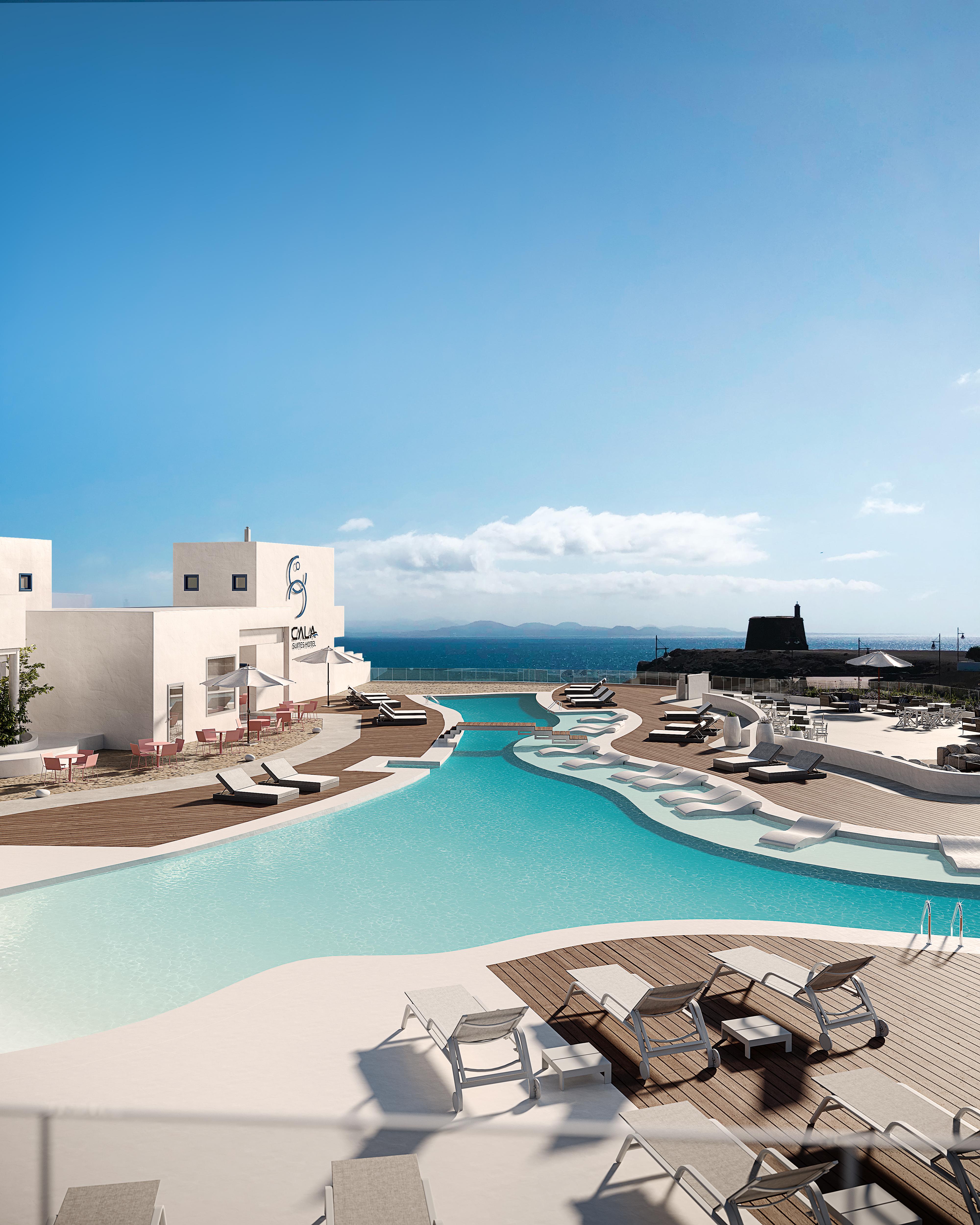 Calalanzarote Suites Hotel - Adults Only Playa Blanca  Exterior foto The hotel's main pool